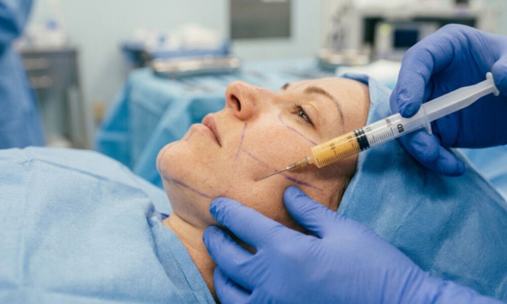 Lipofilling twarzy
