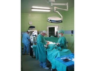 E. A. Barańscy - zespół podczas operacji