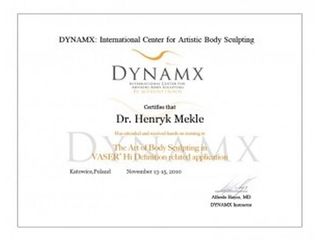Certyfikat Dynamx
