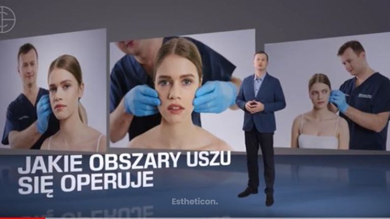 Jakie obszary uszu się operuje?